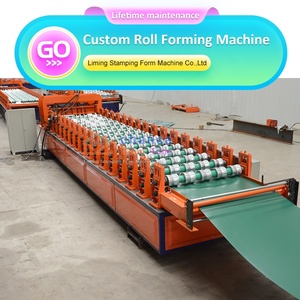 Liming hochwertige Blechwand-Glasierte Fliesenherstellungsmaschine Dachplatte gebrauchte Rolleformer - Product Image 6