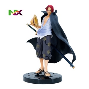 Figurine de <span class=keywords><strong>collection</strong></span> One Piece POP Red Hair Shanks, Empereur <span class=keywords><strong>du</strong></span> Nouveau <span class=keywords><strong>Monde</strong></span>, modèle en boîte, statue, <span class=keywords><strong>poupée</strong></span> - Product Image 5