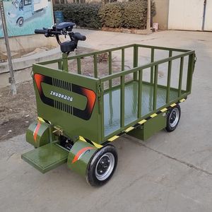 सबसे ज्यादा बिकने वाली इलेक्ट्रिक गुड़िया हाथ ट्रक 1 टी इलेक्ट्रिक ट्रांसपोर्ट ट्रॉली इलेक्ट्रिक पैलेट ट्रक कीमत 4 पहियों प्लेटफॉर्म कार्गो ट्रॉली - Product Image 3