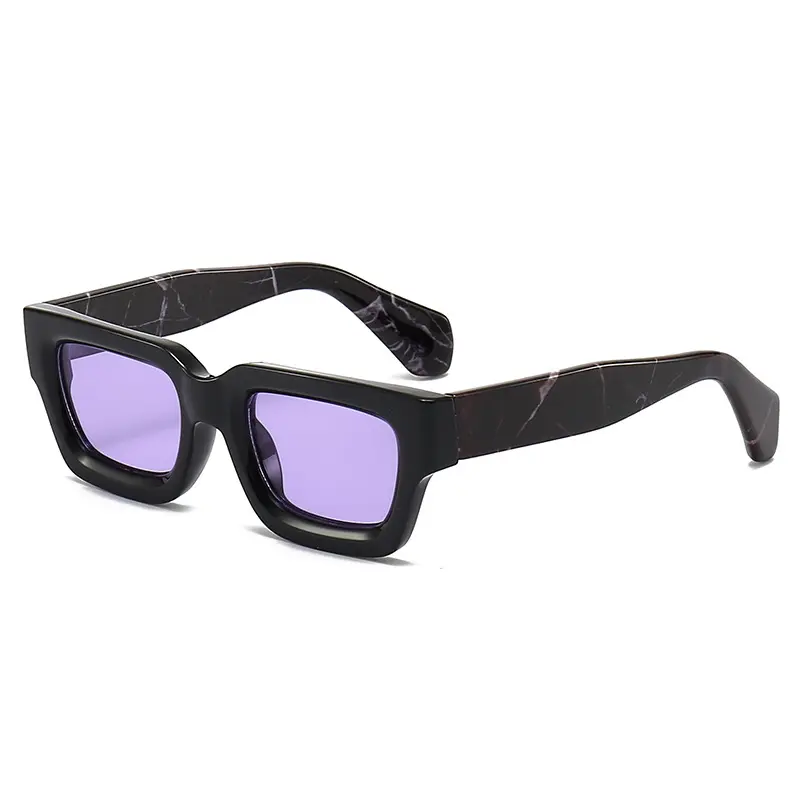 बिक्री मूल्य छोटे चौकोर आकार फ्रेम चीन में विस्तृत ग्रीन स्टाइलिश काले धूप का चश्मा पुरुषों मोटी काले फ्रेम अनुकूलित चश्मा