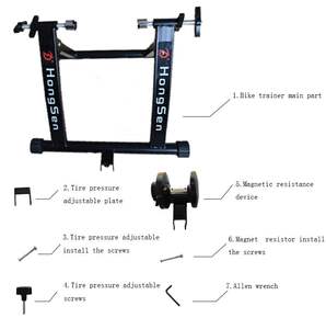 Pelatih Sepeda Resistensi Magnetik Dalam Ruangan, Pelatih Kebugaran Sepeda dari Cina - Product Image 5