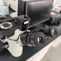 Advanced Bright Field Inverted Metallographic Microscope for Metallurgical Labs