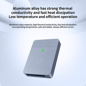 ITGZ CFxpressTypeB USB <span class=keywords><strong>Card</strong></span> <span class=keywords><strong>Reader</strong></span> Magnetic Open Adequado para Sony e Outras Câmeras <span class=keywords><strong>DSLR</strong></span> - Product Image 4