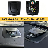 Couverture de haut-parleur LED d'ambiance pour intérieur de voiture de luxe, compatible X3 G01 G08 X4 G02 2018+, synchronisation RGB multicolore, Plug & Play