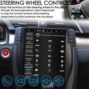 Autoradio multimédia Android 13 de style Tesla 128 Go avec écran, lecteur vidéo, 4G LTE, Carplay, GPS, unité centrale stéréo pour Civic 2016 2017 - Product Image 6