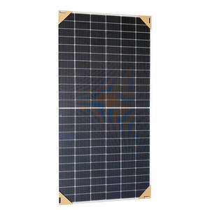 Panel Solar Akcome HJT de Doble Vidrio Bifacial de Corte Medio, 380W 385W 390W 395W 400W, para Sistemas Solares - Product Image 1