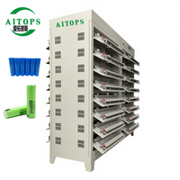 Testeur de batterie 512 canaux 5V 10A pour cellules 18650, 21700, 32140 ; Testeur de capacité de décharge et de classification de cellules 256 canaux 20A, 30A, 33140, 40135