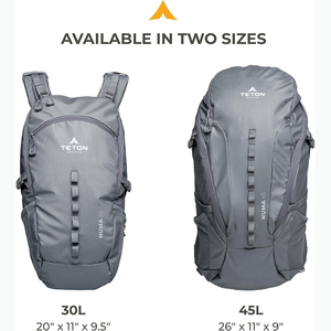 Sac à dos de randonnée gratuit, sac à dos de camping, sac à dos de randonnée imperméable de 40 L avec housse de pluie, sac à dos de voyage léger - Product Image 3