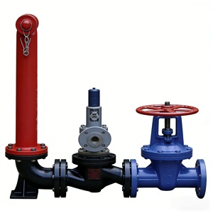 Dispositif de raccordement de pompe incendie hors sol SQB100 - Connecteur flexible multifonctionnel en fonte ductile avec clapet de sécurité - Product Image 5
