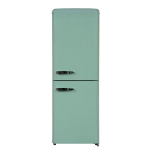 Réfrigérateurs à double porte rétro sans givre 170L, vente chaude, plusieurs couleurs, beau réfrigérateur pour la maison, congélateur inférieur, réfrigérateur domestique - Product Image 2