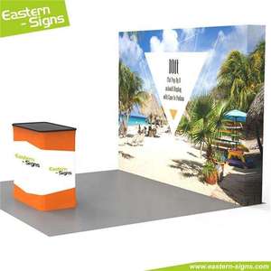 Stand Publicitario Impreso en Tela de Alta Gama, Fácil de Transportar, para <span class=keywords><strong>Alquiler</strong></span> en Ferias Comerciales - Product Image 4