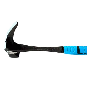 Marteau à angle unique durable, tire-clous fonctionnel, poignée antidérapante, outil <span class=keywords><strong>de</strong></span> construction 45 #   Marteau <span class=keywords><strong>de</strong></span> toiture en acier au carbone - Product Image 2