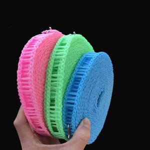 K354 Corde à <span class=keywords><strong>linge</strong></span> portable coupe-vent de 5 m pour le camping, les voyages, l'intérieur et l'extérieur, corde à <span class=keywords><strong>linge</strong></span>, corde à laver, corde à <span class=keywords><strong>linge</strong></span> - Product Image 3