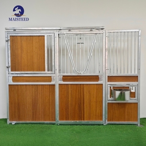 Establos Permanentes <span class=keywords><strong>de</strong></span> Lujo para <span class=keywords><strong>Caballos</strong></span>, Establos Exteriores <span class=keywords><strong>de</strong></span> Estilo Europeo, Refugio para <span class=keywords><strong>Caballos</strong></span>, Establos para Granjas Ecuestres con Techo - Product Image 1