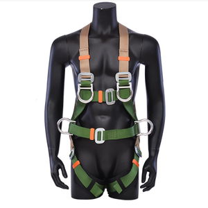 Arnés de Cuerpo Completo de Poliéster Estándar <span class=keywords><strong>EN</strong></span> <span class=keywords><strong>361</strong></span> con Hebilla de Conexión Rápida, Capacidad de 200 kg para Humanos, Trabajos de Escalada, Construcción y Electricidad - Product Image 1