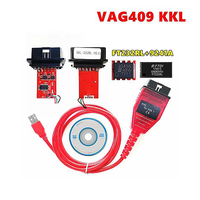 KKL 409.1 Red PCB Board FT232RL 9241A Real Chip VAG409 USB Code Reader VAG 409 for AUDI/VW