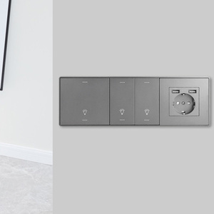 Interruptor Inteligente para el Hogar, <span class=keywords><strong>Control</strong></span> Inalámbrico por Wifi, Compatible con Google Home, Alexa y Zigbee, Interruptor <span class=keywords><strong>de</strong></span> Pared Inteligente para Luces - Product Image 3
