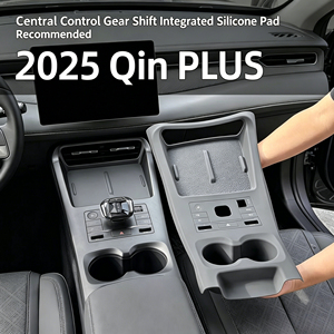 Alfombrilla de Silicona Antideslizante y Antipolvo para Conducción Inteligente, Compatible con Carga Inalámbrica, para BYD Qin Plus DM-i y EV 2025 - Product Image 6