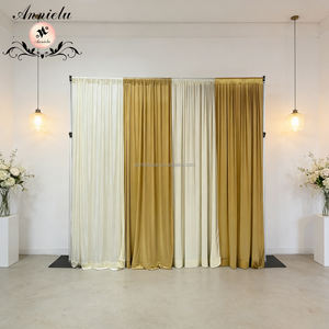 ANNIELU - <span class=keywords><strong>Cortinas</strong></span> Decorativas <span class=keywords><strong>para</strong></span> Bodas, Telón de Fondo de Alta Calidad <span class=keywords><strong>para</strong></span> Eventos, Fiestas, Cabinas de Fotos - Product Image 5