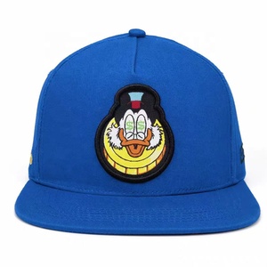 Tùy chỉnh thêu 5 Bảng điều khiển Mũ Snapback mũ phẳng hóa đơn vành mũ bóng chày 5 Bảng điều chỉnh hat cổ điển Hai giai điệu có thể điều chỉnh Snapback mũ - Product Image 4