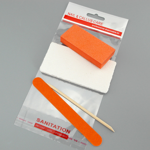 Strumenti <span class=keywords><strong>professionali</strong></span> <span class=keywords><strong>per</strong></span> unghie 4 pezzi Kit Manicure <span class=keywords><strong>Pedicure</strong></span> usa e getta forniture <span class=keywords><strong>per</strong></span> saloni di bellezza - Product Image 3