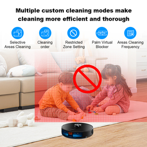 Robot Aspirador Liectroux Lds, Navegación Láser Lidar, Húmedo y Seco, Succión de 6500pa, Mapa Multinivel, Forma de Y X6 Liectroux X6 - Product Image 4