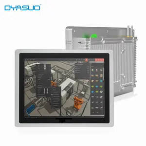 Multi COM/USB-Anschluss Android/Win/Linux RS232 RS485 kapazitives Touchscreen-Panel eingebetteter PC Industrie alles in einem PC 15