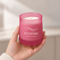 Bougies parfumées pour la maison en gros et bougies de luxe en verre Velas, bougies parfumées en cire de soja pour la maison