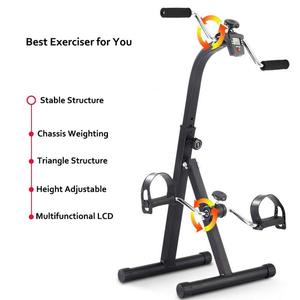 Mini Bicicleta Estática de Pedales para Interiores, Bicicleta Elíptica Debajo del Escritorio, Bicicleta de Entrenamiento Eléctrica para Extremidades Superiores e Inferiores, Rehabilitación y Fisioterapia - Product Image 2