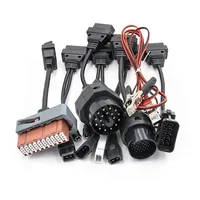 Juego de Cables Adaptadores OBD2 8 en 1 para Autos Antiguos, Herramientas de Diagnóstico DS150 ECDP con Compatibilidad OLIVER (Negro) Universal