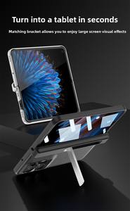 เคสโทรศัพท์หนังแบบพับได้ ดีไซน์คลาสสิกเรียบหรู คุณภาพสูง พร้อมบานพับแม่เหล็ก สำหรับรุ่น Oppo Find N2 Plus XR บรรจุกล่อง - Product Image 4