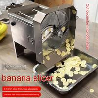 Elektrischer Bananenschneider Bananenchips-Herstellungsmaschinen Automatische Plantain-Multichips-Schneidemaschine