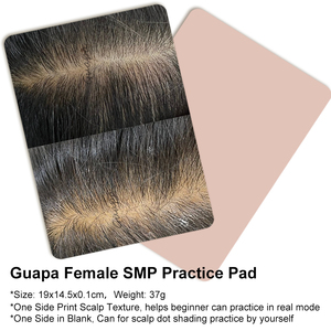 <span class=keywords><strong>La</strong></span> más nueva almohadilla de entrenamiento de micropigmentación calva femenina SMP Piel de práctica de cuero cabelludo para <span class=keywords><strong>tatuaje</strong></span> de línea de cabello y práctica de densidad de cabello - Product Image 5