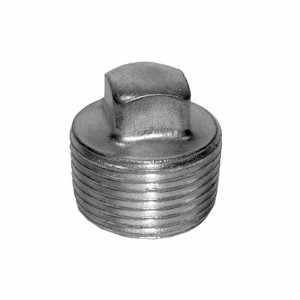 Gröditz Fittings 1/4\" No. 20 Steel Plug SAE ASTM Standard Carbon Steel Bushing Forged Technics for Oil Water Gas Size 25mm Box