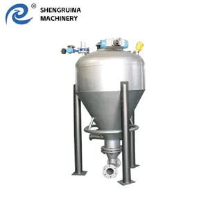 Pneumatic conveying system positive pressure dense phase pneumatic conveying silo pump equipment