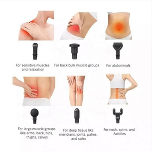 Mini pistola de masaje recargable multifunción con control de aplicación Tratamiento personalizado para el cuerpo por fisioterapeutas - Product Image 2