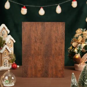 Decoración de pared de madera artesanal Nuestra Señora Asunción Navidad tallada ornamento transfronterizo al aire libre muebles de cine en casa - Product Image 6