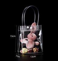 Allègement tarifaire Oem Sacs de voyage fourre-tout transparents en PVC Sac fourre-tout transparent en PVC de grande capacité en vinyle PVC avec logo personnalisé