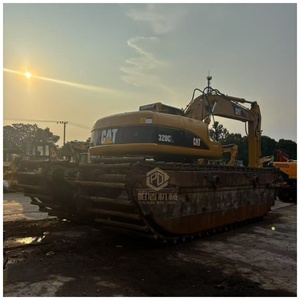 Excavadora marina Caterpillar 320CL 320, draga, anfibia de doble uso, modelo 2022, motor diésel de 26 toneladas, alta eficiencia de trabajo. - Product Image 6