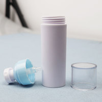 Pulvérisateur à pompe PP 60 ml, flacon vide rechargeable pour brume fine, mini-distributeur pour liquides, parfums et cosmétiques