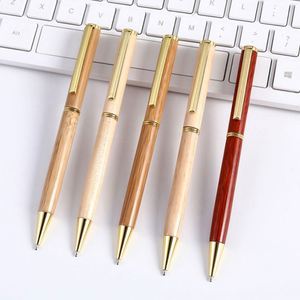 Twist Ballpoint Custom Printing Logo Eco Friendly Recyclable Bamboo Wood Pen - Product Image 2