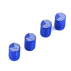 Tapas de válvula de aleación de aluminio, cubiertas antipolvo de colores para neumáticos de coche sin cámara, tamaño estándar americano, ajuste general - Product Image 3