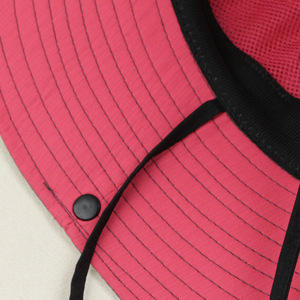 Cappello da Sole da Donna a Tesa Larga con Apertura per Coda di Cavallo, Regolabile, Protezione UV per Spiaggia e Pesca - Product Image 6