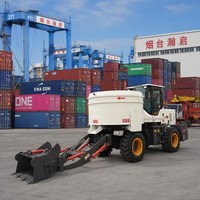 Camion malaxeur à béton lourd 3m³ à chargement automatique et déchargement par bouche plate pour projets de construction - Vente chaude