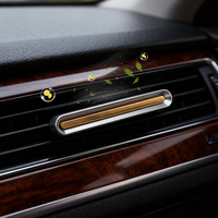 Diffuseur de parfum pour voiture en métal, clip désodorisant pour grille d'aération de véhicule