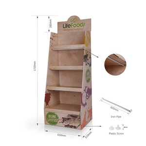 Nuts Trà Quảng Cáo Khuyến Mãi Kệ Bán Lẻ Tầng Đứng Siêu Thị Hiển Thị Các Tông Giá - Product Image 6