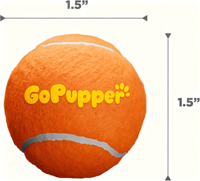 OEM ODM 4 couleurs orange bleu vert rouge logo personnalisé 1,5 pouce mini balle de tennis couineuse jouet pour chien