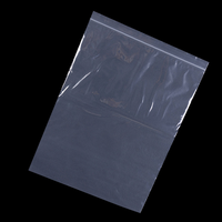 Sac à fermeture éclair en plastique transparent imprimé personnalisé pour vêtements bijoux emballage de bonbons et de sucre pochette d'accessoires colorés