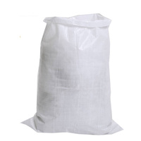 Sac tissé en PP stabilisé aux UV avec cordon de serrage supérieur pour l'emballage de sable, de déchets de construction et de terre