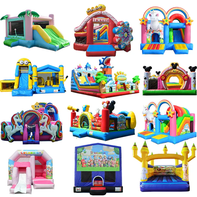 Familie Yard Amazon Jumper Unieke Fabrikanten Accessoires Kleine Thema Bounce Huis Voor Meisjes